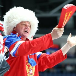 Rusų ir amerikiečių rungtynės | IIHF nuotr. 3
