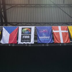 Lietuva – Danija rungtynių akimirka | Roko Lukoševičiaus/BNS Foto nuotr. 1