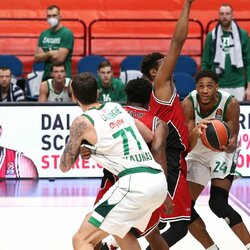 „AX Armani“ – „Žalgiris“ rungtynių akimirka | Euroleague nuotr. 2