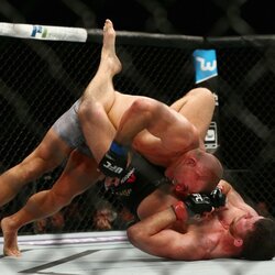 Georgesas St-Pierre'as prieš Michaelą Bispingą | Scanpix nuotr. 3