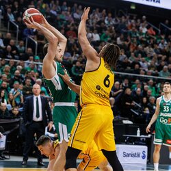 „Žalgiris“ - „Šiauliai“ rungtynių akimirka | Eriko Ovčarenko / BNS foto nuotr. 5
