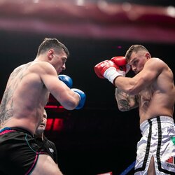 Sergejus Maslobojevas ir Olivieris Langloisas-Rossas | Žygimanto Gedvilos / BNS foto nuotr. 3