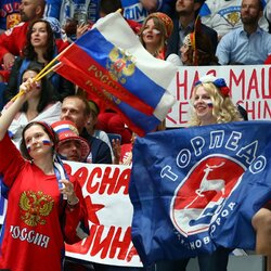 Suomių ir rusų rungtynės | IIHF nuotr. 3