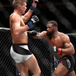 Tyrono Woodley ir Stepheno Thompsono kovos akimirka | Scanpix nuotr. 2