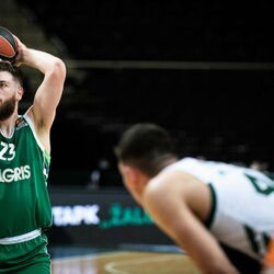 „Žalgirio“ ir „Panathinaikos“ rungtynės | BNS/Arno Strumilos nuotr. 6