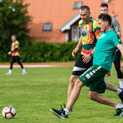 Krepšininkų ir personalo rungtynės | Lino Žemgulio nuotr. 5