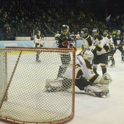 „7bet-Hockey Punks“ - „DLSS/Dinaburga“ rungtynių akimirka | Petro Lozdos nuotr. 5