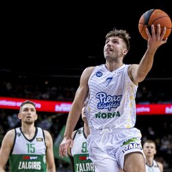 „Žalgiris“ – „Pieno žvaigždės“ rungtynių akimirka | LKL nuotr. 2