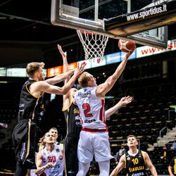 „Šiaulių“ ir „Juventus“ rungtynės | BNS/Arno Strumilos nuotr. 3