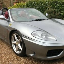 Peterio Croucho „Ferrari 360 3.6 Spider 2“ - 70 tūkst. svarų sterlingų (78 tūkst. eurų) | Organizatorių nuotr. 1