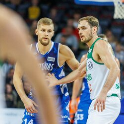 „Neptūnas“ - „Žalgiris“ rungtynių akimirka | Eriko Ovčarenko / BNS foto nuotr. 1