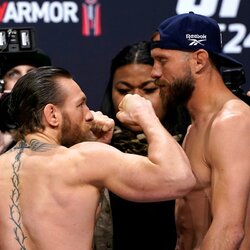 Conoras McGregoras ir Donaldas Cerrone'as | Scanpix nuotr. 2