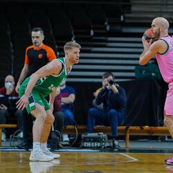 „Žalgiris“ – „Barcelona“ rungtynių akimirka | Sportas.lt/Tito Pacausko nuotr. 5
