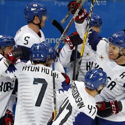 Suomijos ir Pietų Korėjos rinktinių rungtynės | Scanpix nuotr. 2