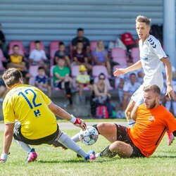 Lietuvos mažojo futbolo čempionato rungtynių akimirka | Evaldo Šemioto nuotr. 3