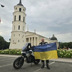A.Bubinas per 109 su puse valandos apvažiavo Ukrainos kontūrą Europoje | asmeninio archyvo nuotr. 1