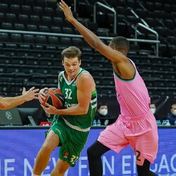„Žalgiris“ – „Barcelona“ rungtynių akimirka | Sportas.lt/Tito Pacausko nuotr. 4