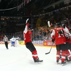 Austrų ir italų rungtynės | IIHF nuotr. 2