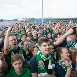 „Žalgirio“ linksmybės lauke | Josvydo Elinsko / BNS foto nuotr. 6