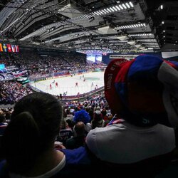 Slovakų ir lenkų rungtynės | Matt Zambonin/HHOF-IIHF nuotr. 5
