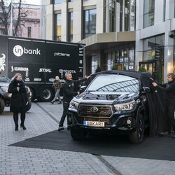 Benediktas Vanagas pristatė „Inbank Team Pitlane“ komandą | Mildos Kolesnikovaitės / BNS foto nuotr. 6