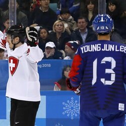 Šveicarijos ir Pietų Korėjos rinktinių rungtynės | Scanpix nuotr. 5