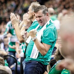 Kauno „Žalgirio“ sirgaliai | Eriko Ovčarenko / BNS foto nuotr. 2