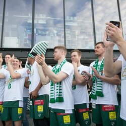 „Žalgirio“ linksmybės lauke | Josvydo Elinsko / BNS foto nuotr. 4