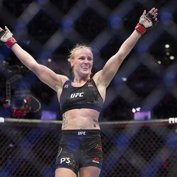 Joannos Jedrzejczyk ir Valentinos Ševčenkos kovos akimirka | Scanpix nuotr. 3