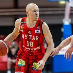 „Rytas“ – „CBet“ rungtynių akimirka  | Allos Fedorčenko ir Manto Stankevičiaus nuotr. 4