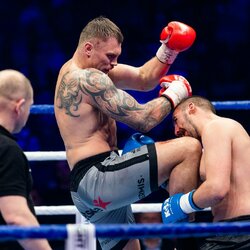 Sergejus Maslobojevas ir Nika Kulumbegashvili l Irmanto Gelūno/BNS Foto nuotr. 4