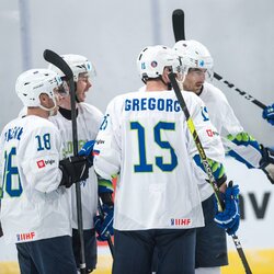 Rumunija – Slovėnija rungtynių akimirka | IIHF nuotr. 5