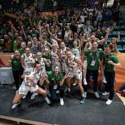 Lietuva – Serbija rungtynių akimirka | FIBA nuotr. 4