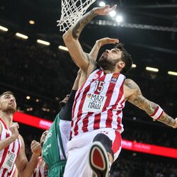 „Žalgiris“ - „Olympiacos“ rungtynių akimirka | Eriko Ovčarenko / BNS foto nuotr. 4