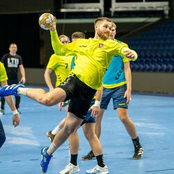 Lietuvos rankinio rinktinės treniruotė | rankinis.lt nuotr. 3