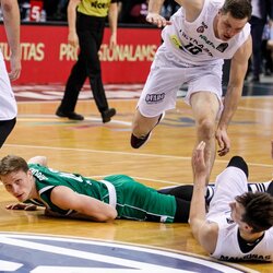 „Žalgirio“ ir „Lietkabelio“ rungtynės | Eriko Ovčarenko / BNS foto nuotr. 2