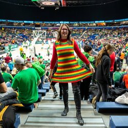 Lietuvos rinktinės fanai rungtynėse su čekais | Žygimanto Gedvilos / BNS foto nuotr. 4