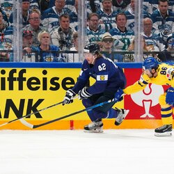 Suomijos – Švedijos rungtynių akimirka | IIHF nuotr. 3