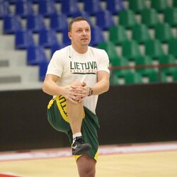 Lietuvos vyrų krepšinio rinktinė surengė treniruotę Amsterdame | krepsinionamai.lt nuotr. 5