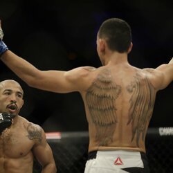 Jose Aldo ir Maxo Holloway dvikova | Scanpix nuotr. 3