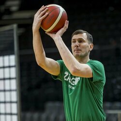 „Žalgirio“ ir „Lietkabelio“ rungtynės | Roko Lukoševičiaus/BNS Foto nuotr. 6