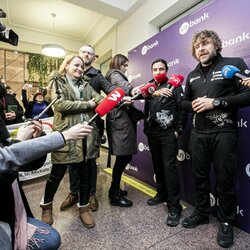 Benediktas Vanagas su komanda po 2020 m. Dakaro sugrįžo į Lietuvą | BNS/Arno Strumilos nuotr. 2
