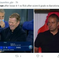 Geriausi pokštai po „Barcelonos“ ir PSG“ rungtynių | „X“ nuotr. 2