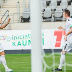 „Kauno Žalgirio ir „Riterių“ rungtynės | Lino Žemgulio nuotr. 1