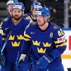 Švedijos – Didžiosios Britanijos rungtynių akimirka | IIHF nuotr. 1