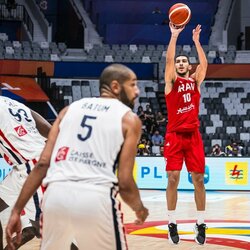 Prancūzija - Iranas rungtynių akimirka | FIBA nuotr. 4