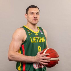 Lietuvos vyrų krepšinio rinktinės fotosesija | Fotodiena/Justino Auškelio nuotr. 1