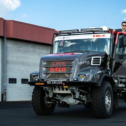 Vaidotas Žala sės prie sunkvežimių vairo | Organizatorių nuotr. 5