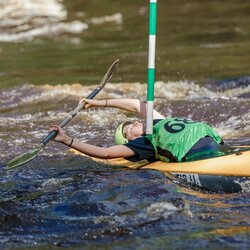 Lietuvos jaunių baidarių ir kanojų slalomo čempionatas | Domanto Grigūno nuotr. 3