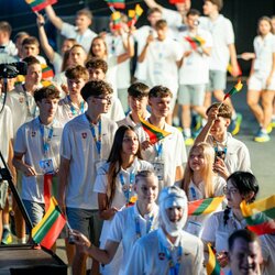 Europos jaunimo vasaros olimpinio festivalio atidarymo ceremonija | R.Snarskio nuotr. 4